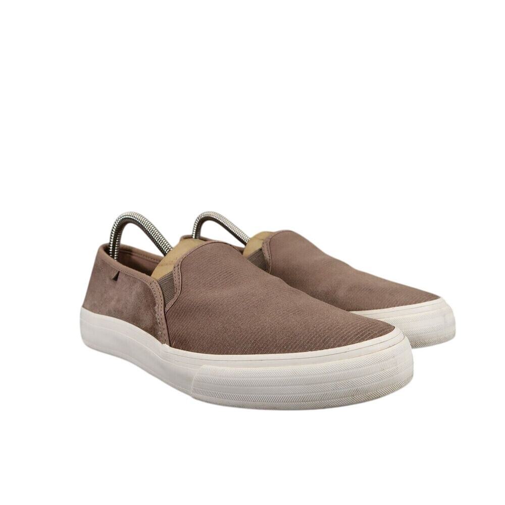 Keds Shoes Womens 8.5 Sneaker Double Decker Slip On Leather Lifestyle Casual Low